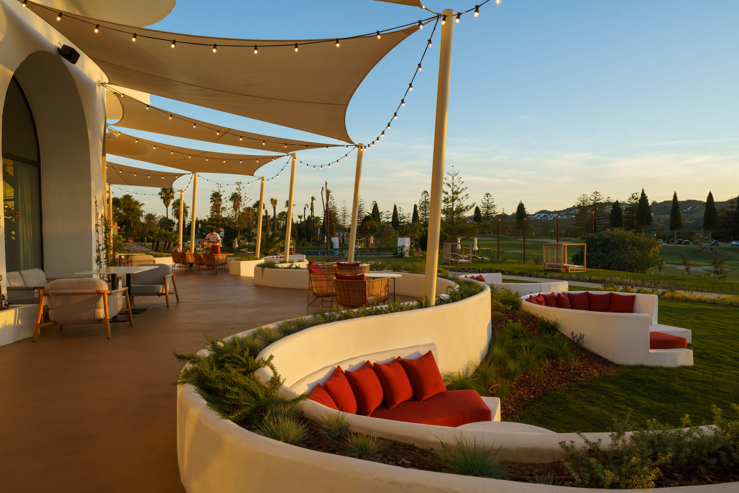 La Zambra Golf Resort Golfreise Andalusien Lounge