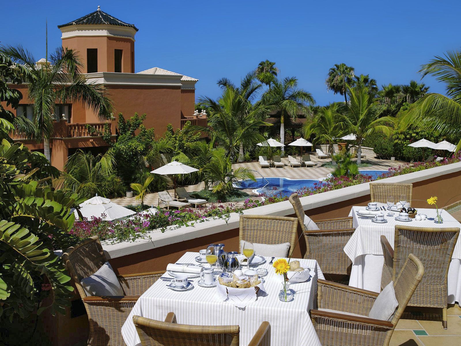Las Madrigueras Golf Resort Teneriffa Frühstück