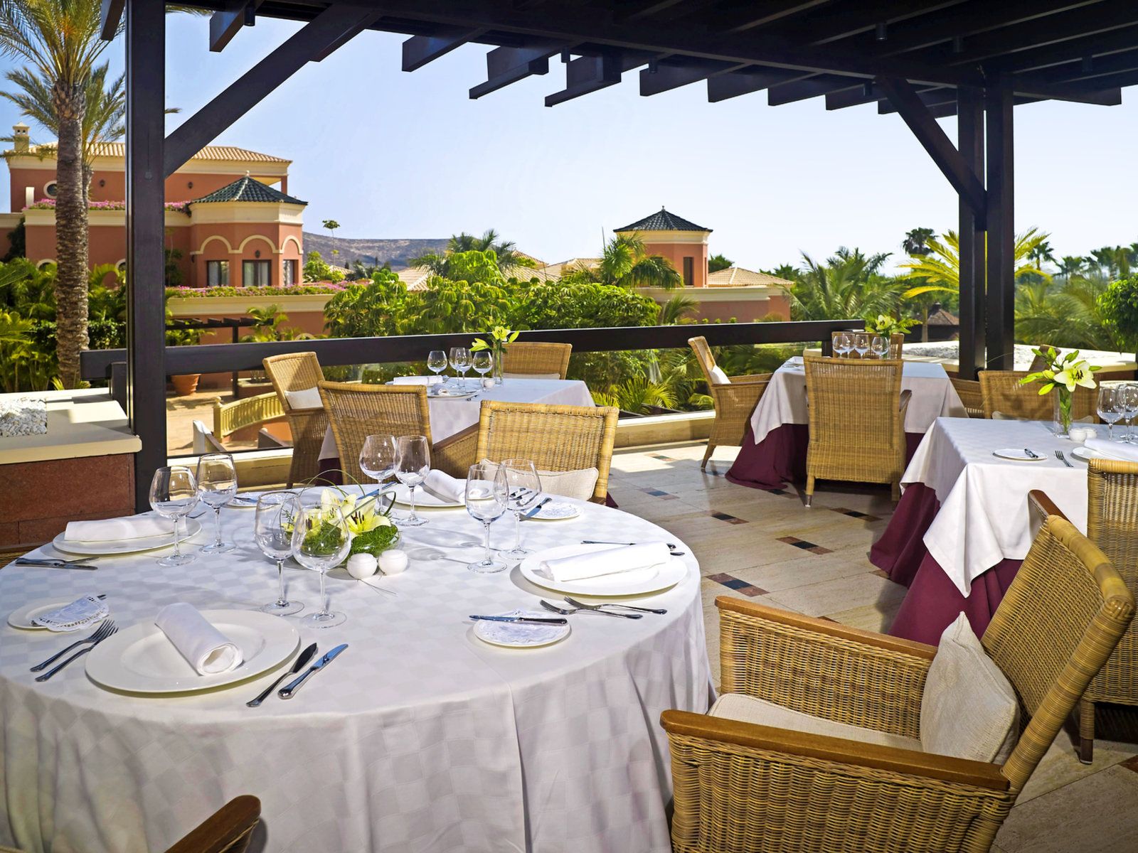 Las Madrigueras Golf Resort Teneriffa Restaurant Outdoor