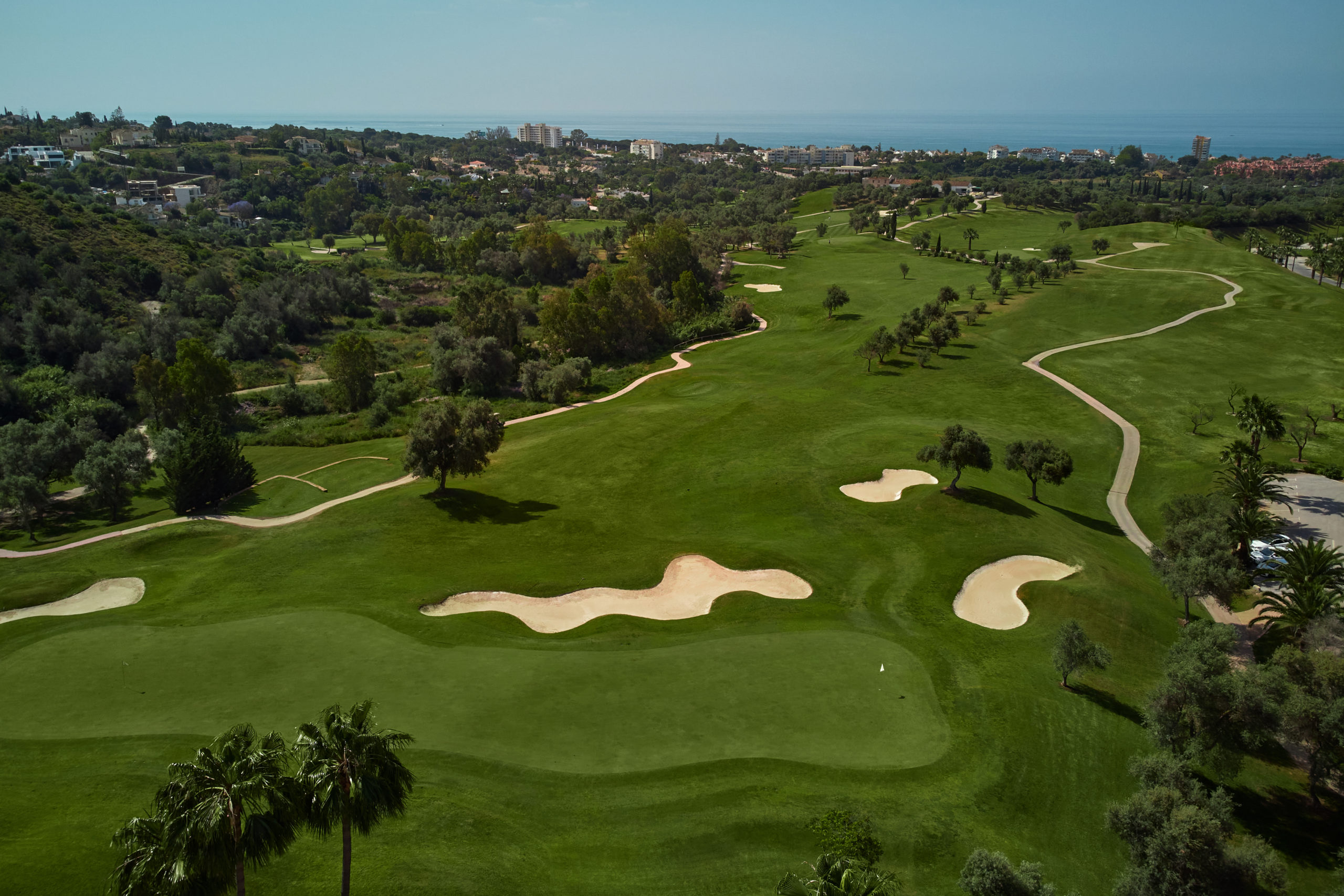 Marbella Golf & Country Club Andalusien Spanien Birdie View
