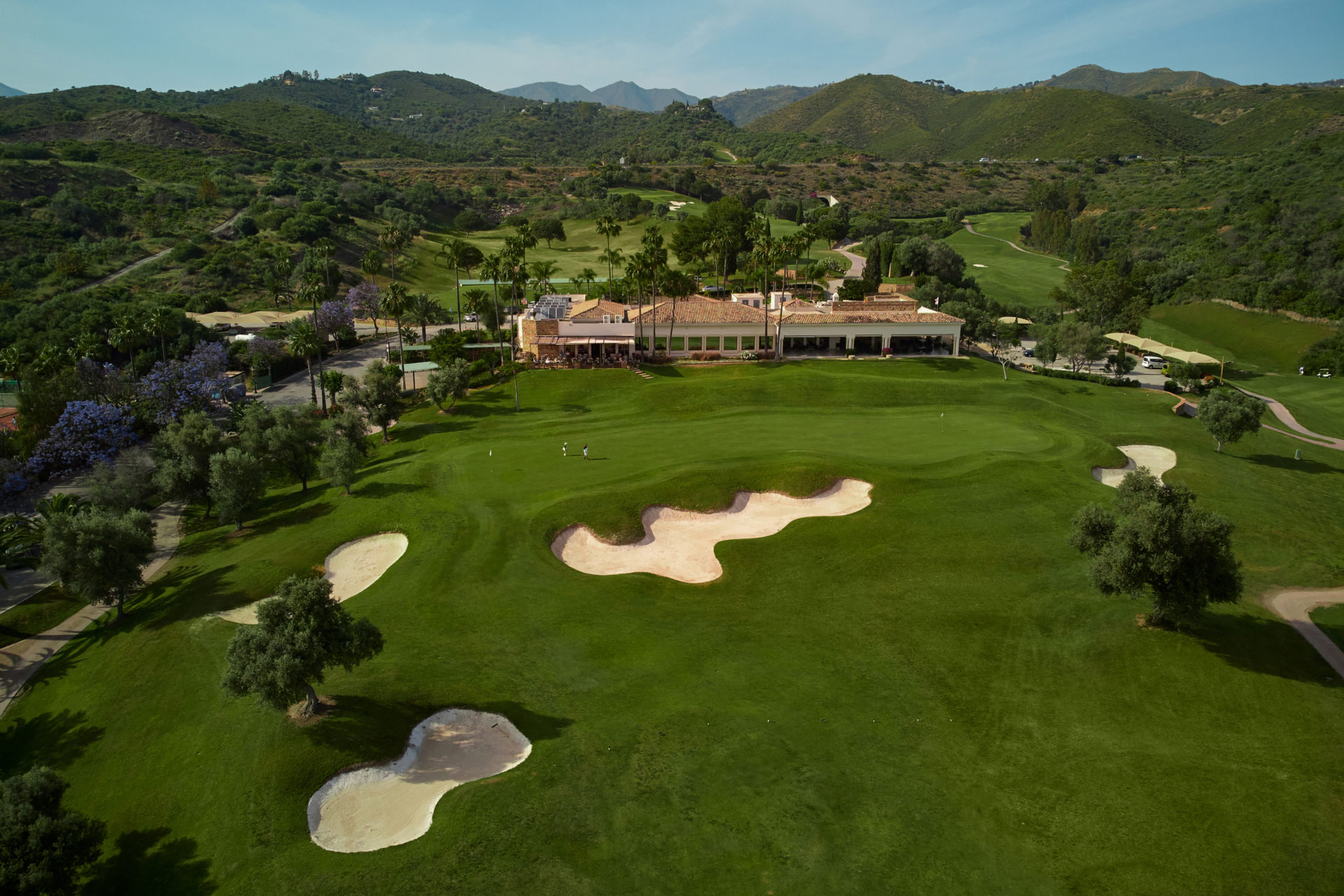 Marbella Golf & Country Club Andalusien Spanien Clubhouse