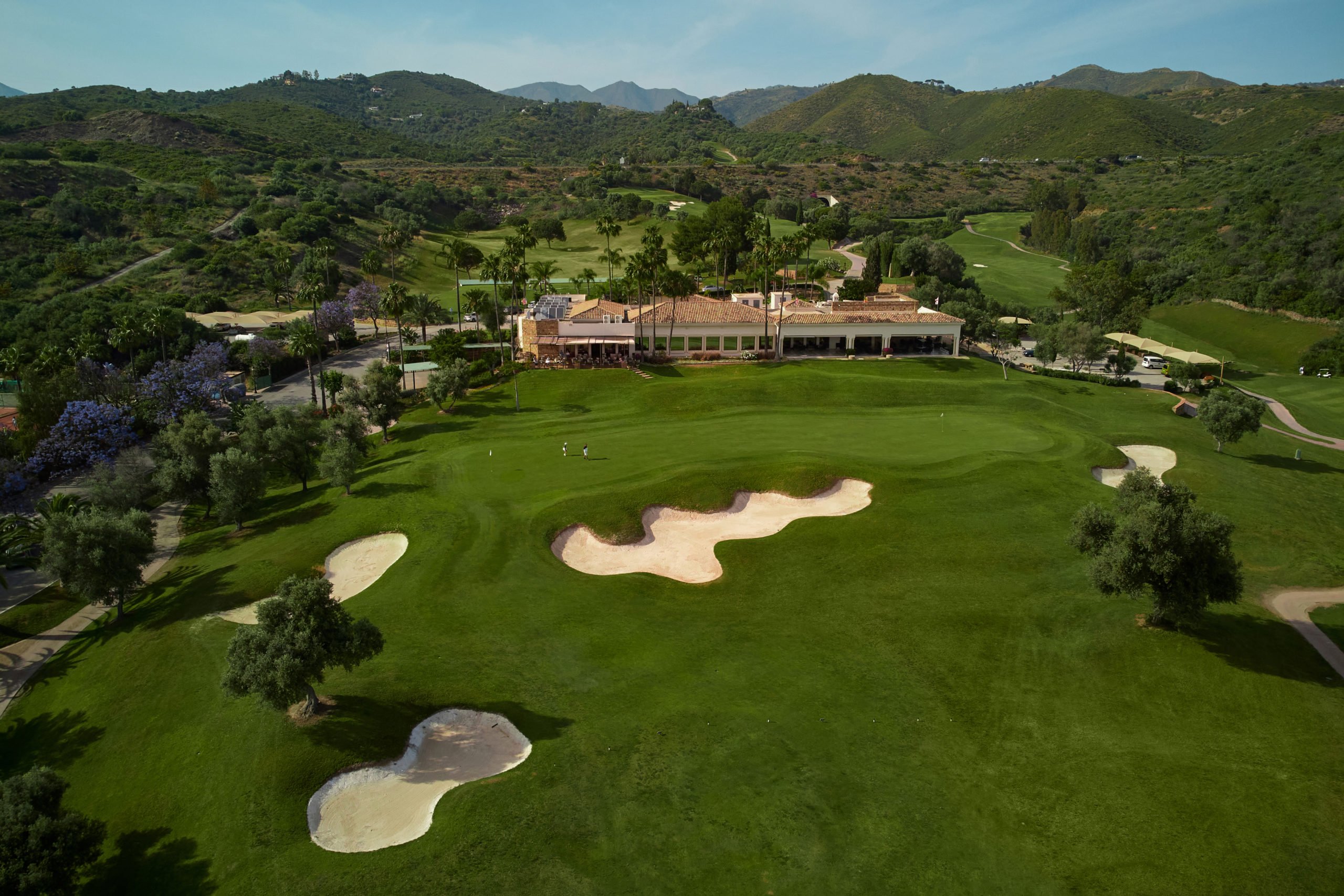 Marbella Golf & Country Club Andalusien Spanien Clubhouse