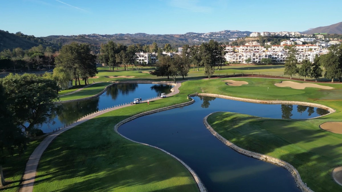Mijas Golfplatz Andalusien Spanien