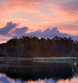 National Golf Course Belek Abendstimmung