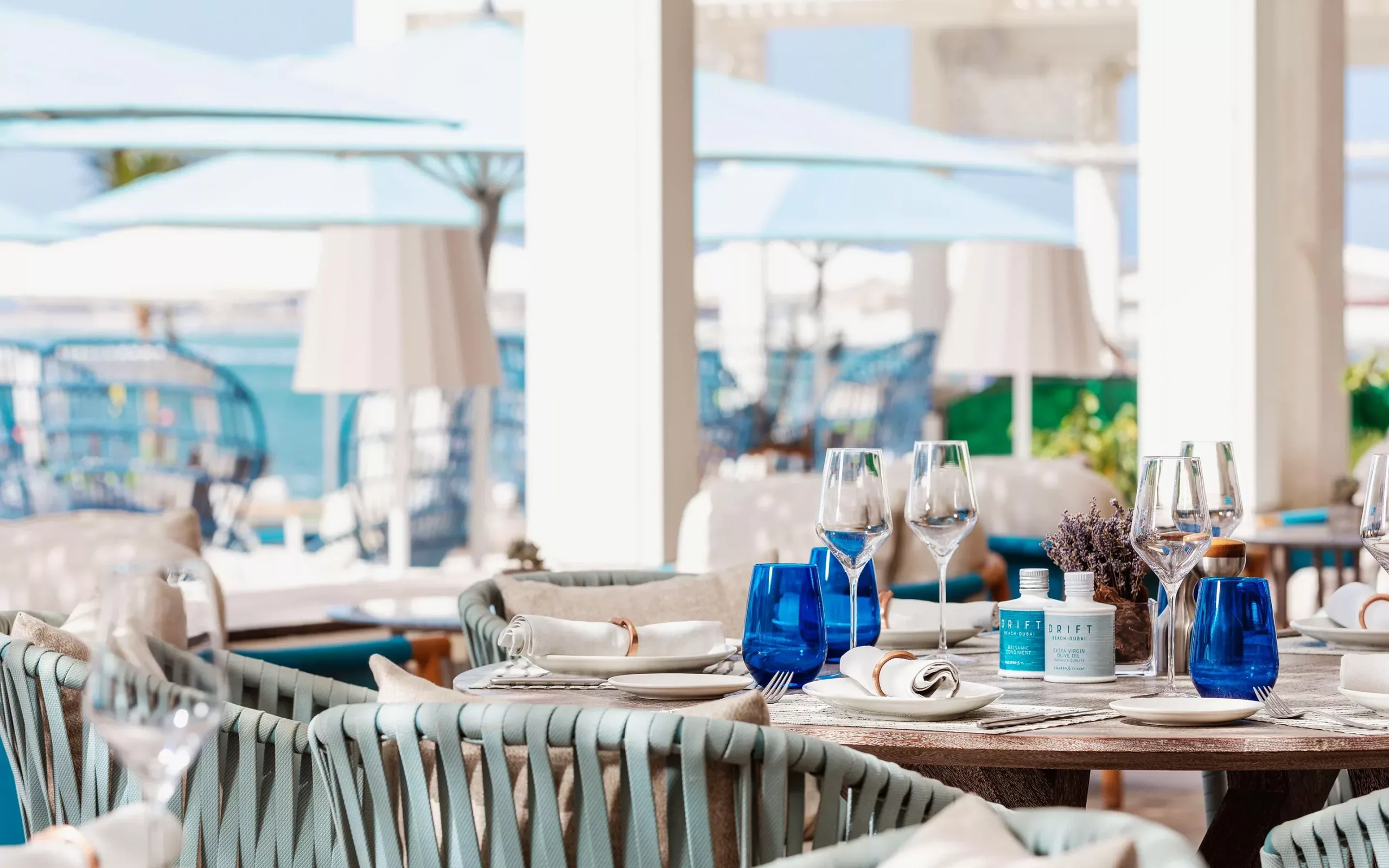 Luxusgolfferien im One&Only Royal Mirage Dubai Outdoor Restaurant