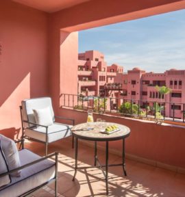 The Ritz-Carlton Abama Teneriffa Balkon Zimmer