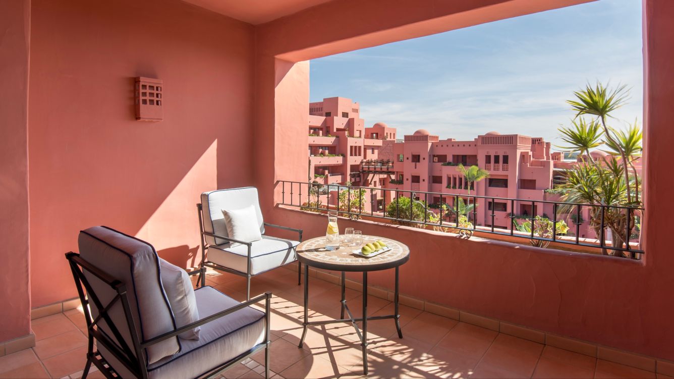 The Ritz-Carlton Abama Teneriffa Balkon Zimmer