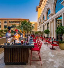 Rixos Premium Saadiyat Island Golfferien Show Cooking
