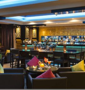 Hotel & Ryads Barriére Le Naoura Marrakesch Marokko Golfreise Bar