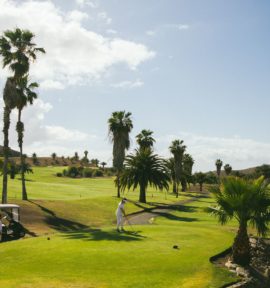 Salobre Golf Course Gran Canaria Tee Box