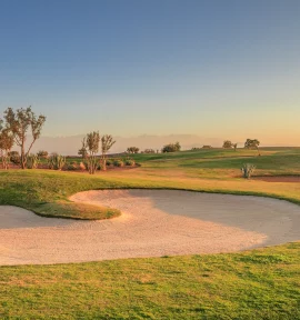 Samanah Golf Course Marrakesch Marokko Bunker