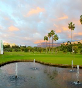 Santa Clara Golf Course Marbella Andalusien Lake