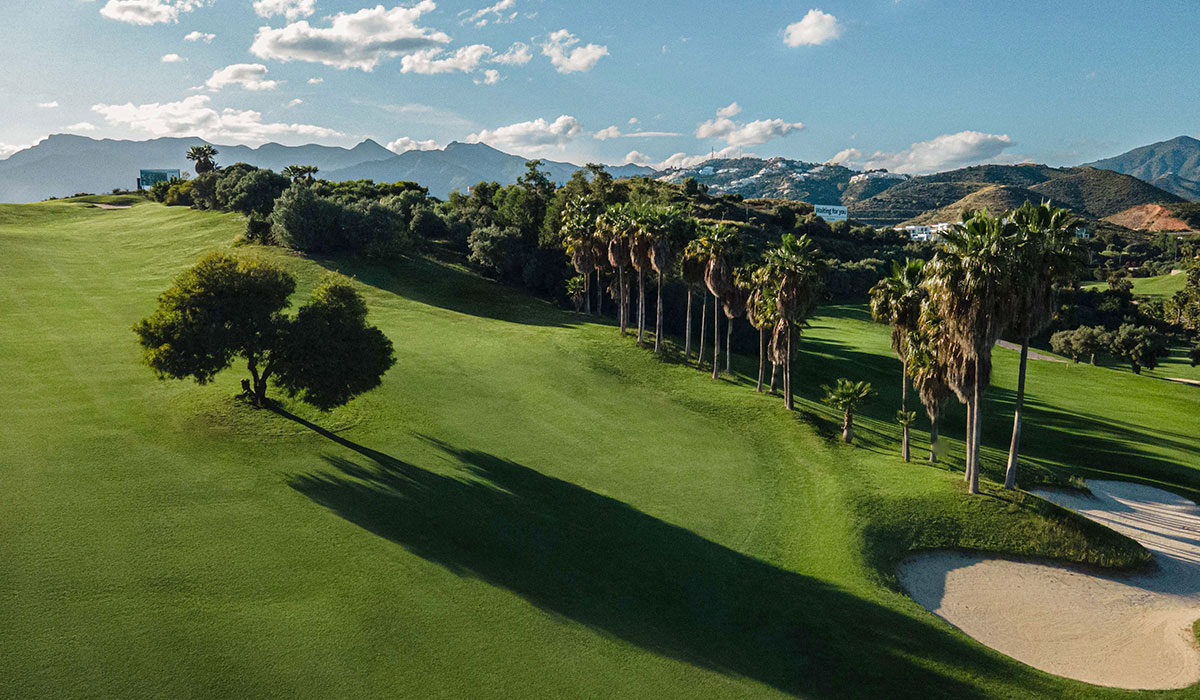 Santa Clara Golf Course Marbella Andalusien View