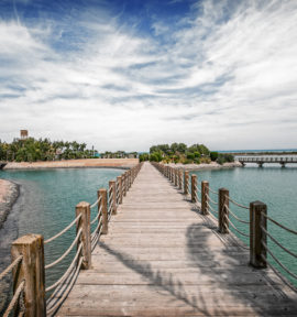 Sheraton Miramar El Gouna Steg zum Strand