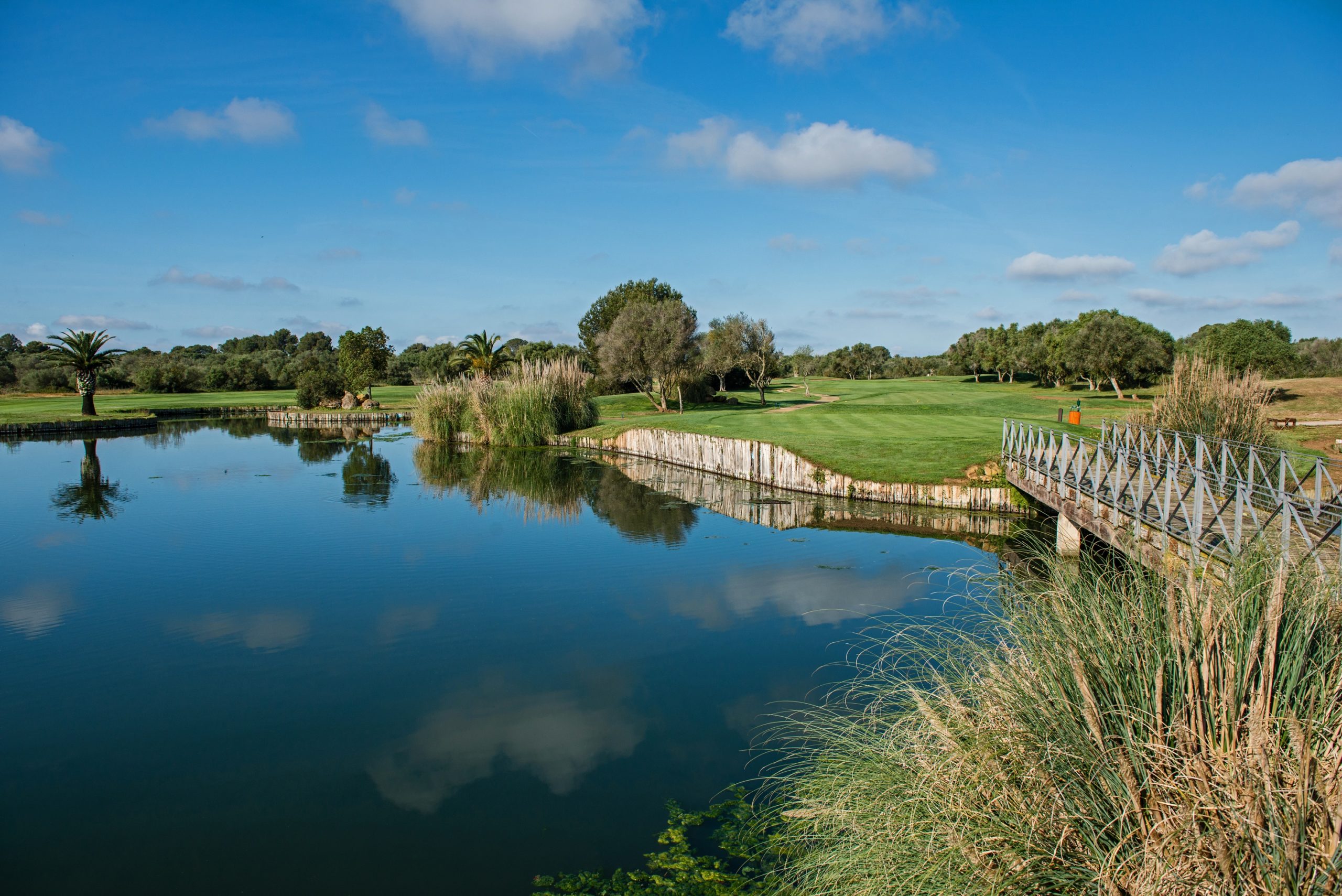 Son Antem East Course Wasserhinderniss