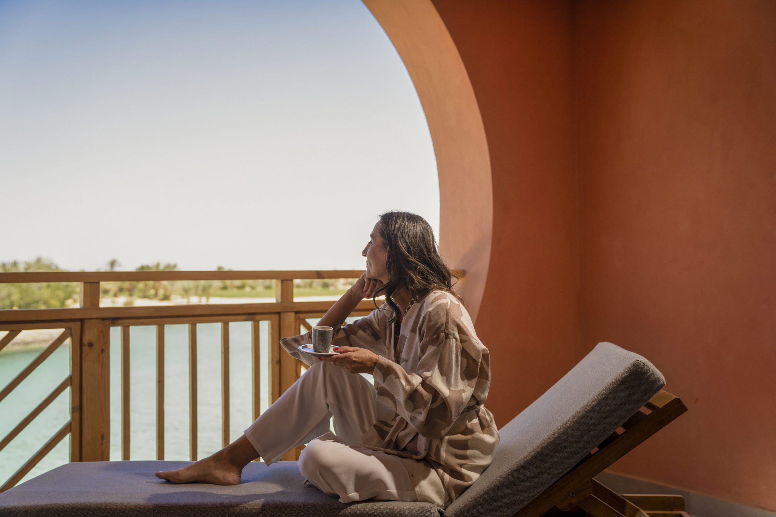 Steigenberger Golf Resort El Gouna Ägypten Terasse