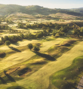 Terme di Saturnia Toskana Italien Golfplatz