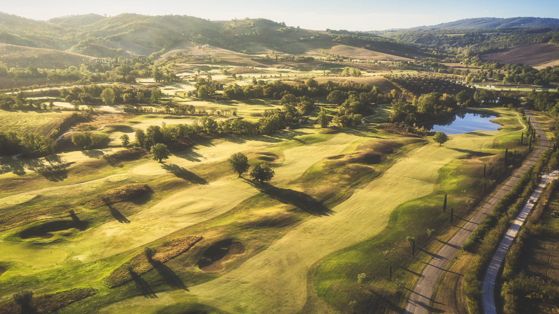 Terme di Saturnia Toskana Italien Golfplatz