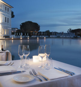 Terme di Saturnia Toskana Italien Restaurant