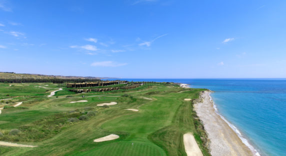 Verdura West Golfcourse Sizilien Loch 18