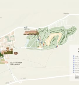 Hotel Peralada Golf Resort Map