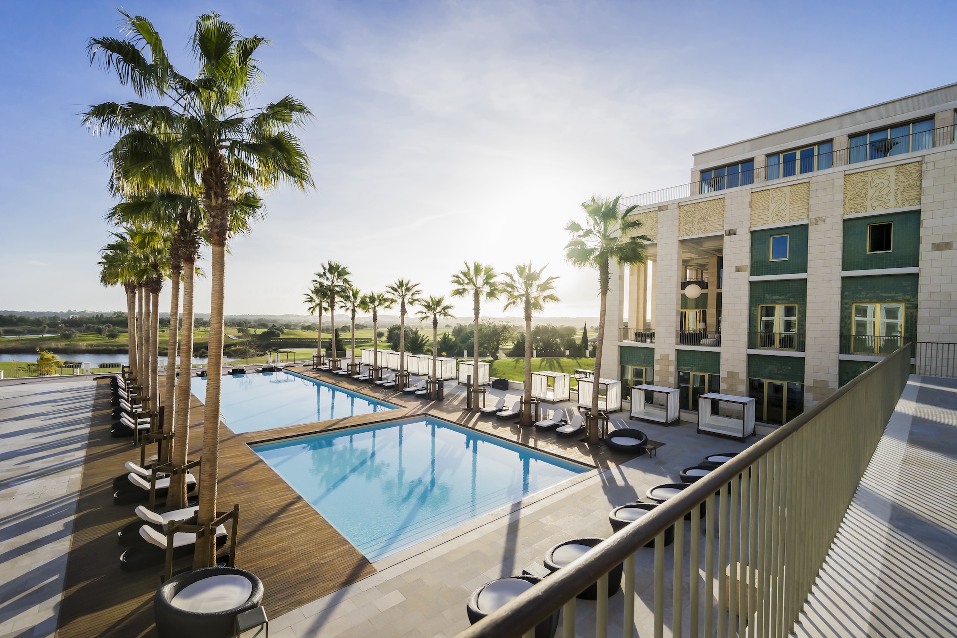 Anantara Vilamoura Algarve Golf Resort Portugal Pool Side View