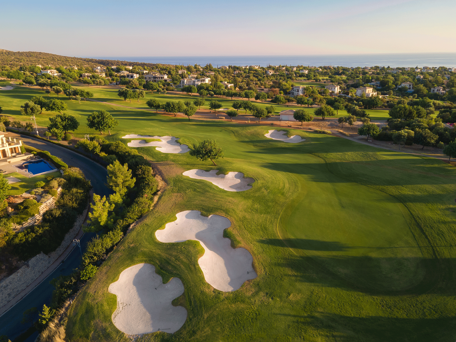 Golfreise und Golfferien Zypern im Aphrodite Hills by Atlantica Golfplatz