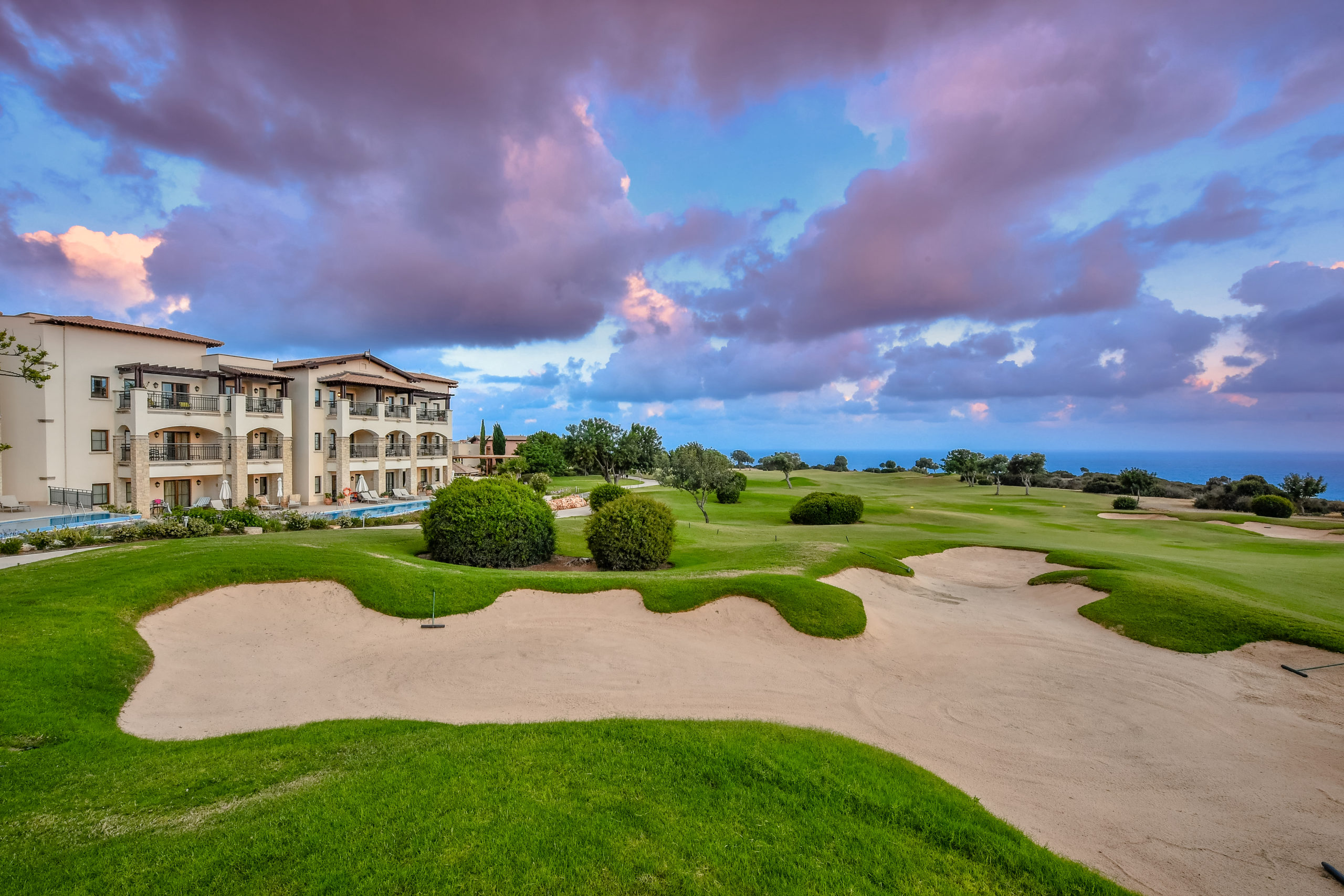 Golfreise und Golfferien Zypern im Aphrodite Hills by Atlantica Golfplatz View