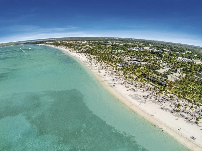 Strandferien Hotel Barcelo Bavaro Palace Strand Karibik Dominikanische Republik