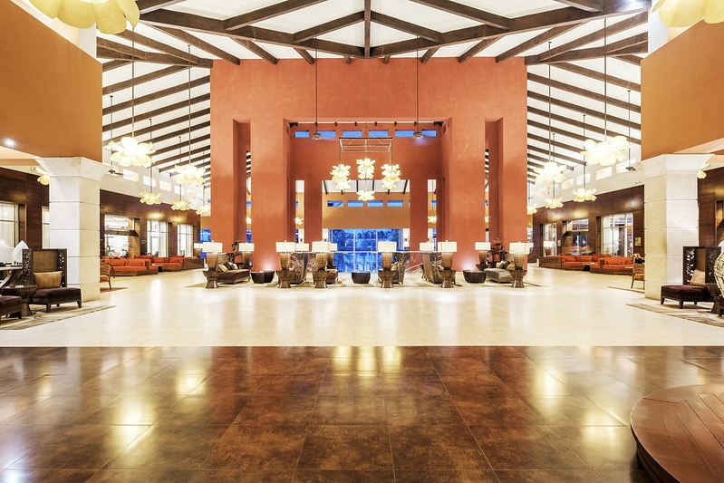Hotel Barcelo Bavaro Palace Strand Karibik Dominikanische Republik Hotel Lobby