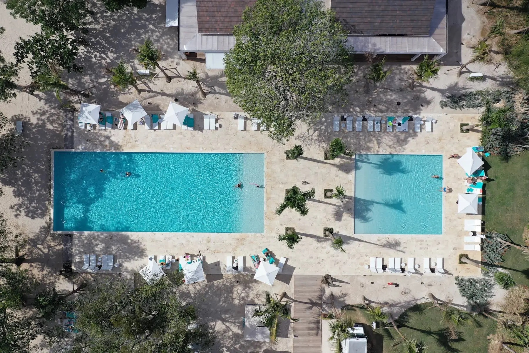 Casa de Campo Resort Dominikanische Republik Pool Birdie View
