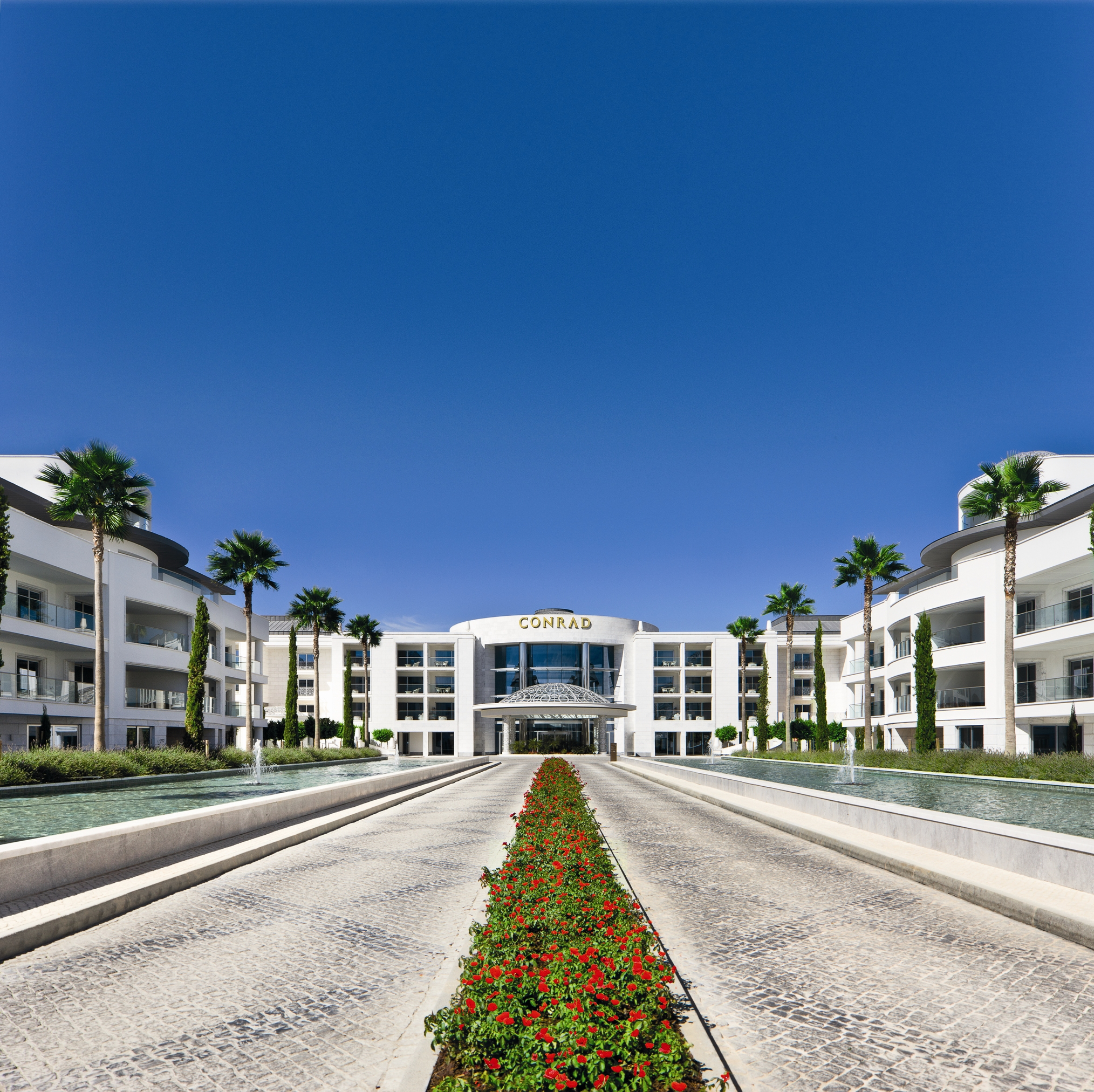 Conrad Algarve Hotel Portugal Einfahrt