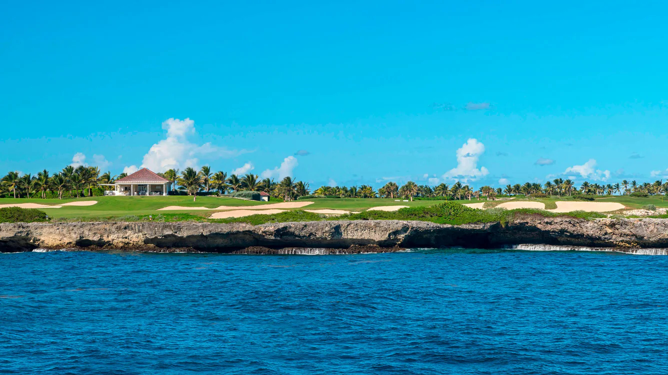 Golf Course Corales Punta Cana Dominikanische Republik Karibik Beach