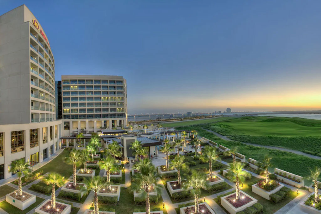 Crowne Plaza Yas Island Abu Dhabi Emirate Haupthaus