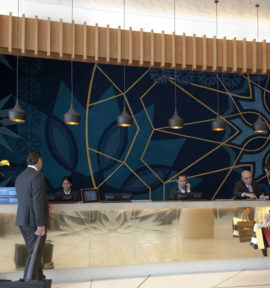 Crowne Plaza Yas Island Abu Dhabi Emirate Reception