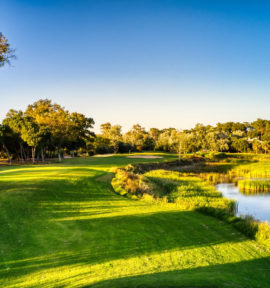Dom Pedro Laguna Golf Course Algarve Portugal Lake