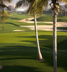 Dubai Creek Golf Emirate Fairway und Green