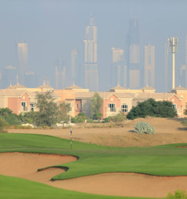 Dubai Golfreise Golfferien Morgen Tee Time