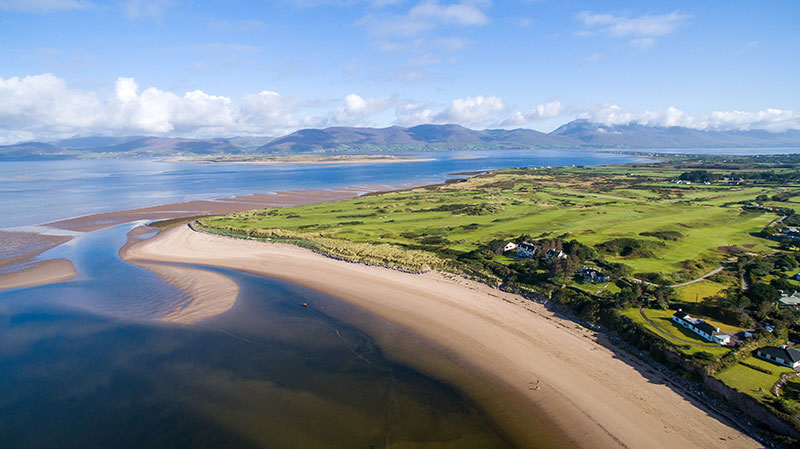 Rundreise Dublin bis Kerry Dooks Golf Course Birdie View