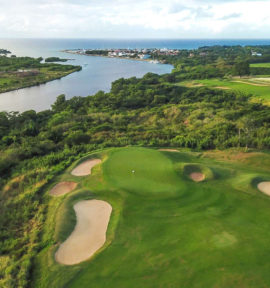 Dye Fore Golfplatz Dominikanische Republik Karibik