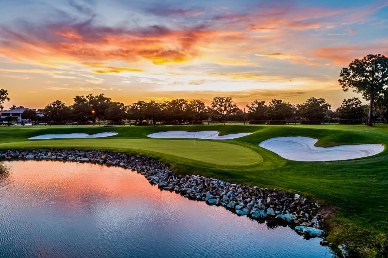Golfreise Florida USA Golf Course Sunset