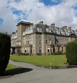 Golfspiel in Schottland Gleneagles Golfreise