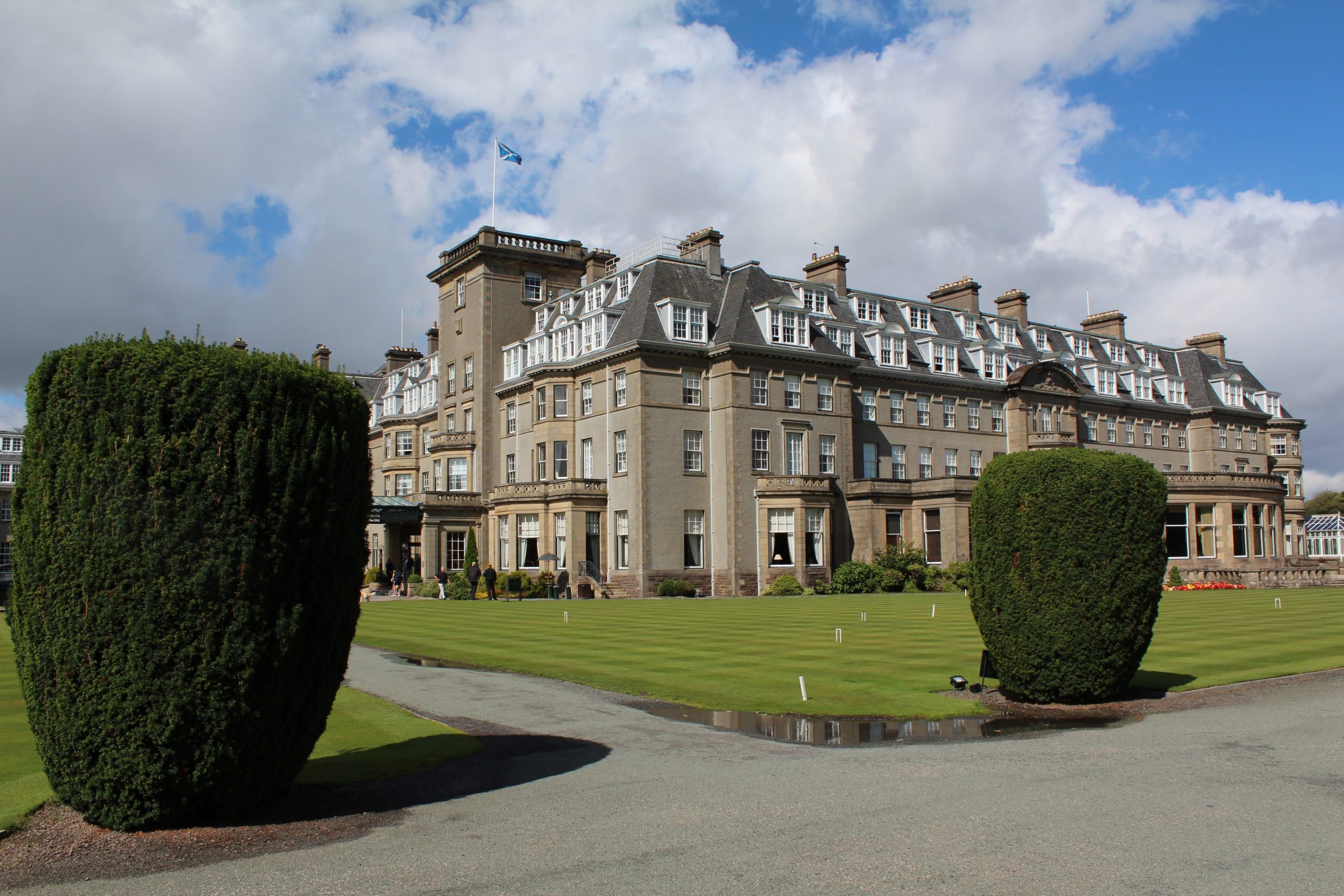 Golfspiel in Schottland Gleneagles Golfreise