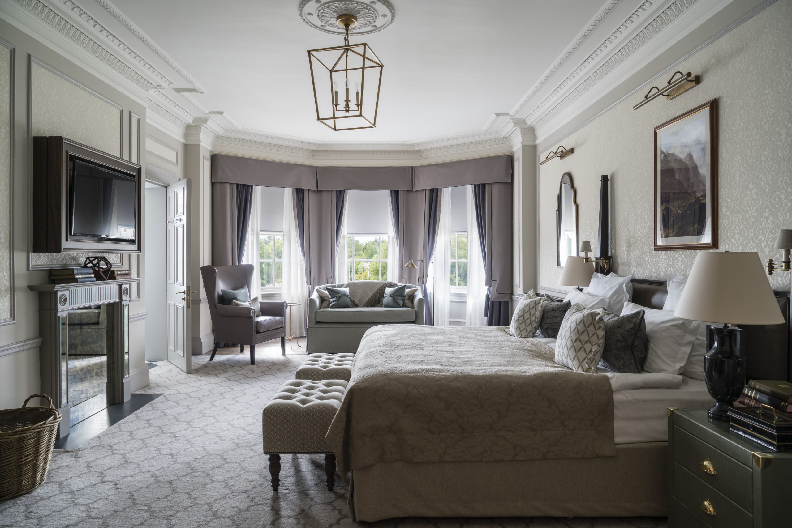 Golfspiel in Schottland Gleneagles Golfreise Zimmer