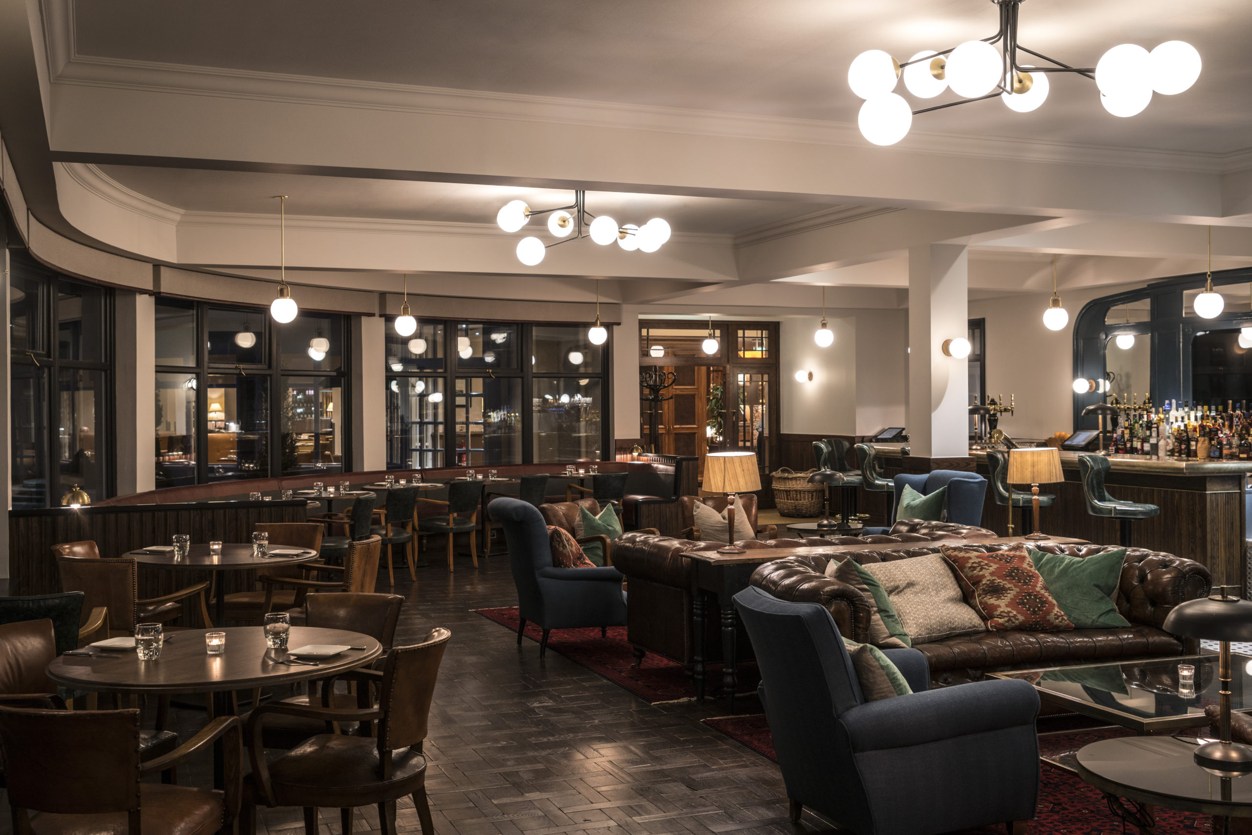 Golfspiel in Schottland Gleneagles Golfreise Lounge