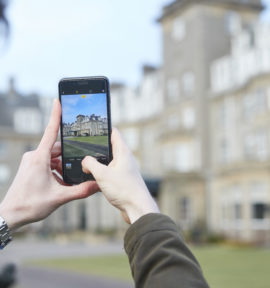 Golfspiel in Schottland Gleneagles Golfreise Mobile