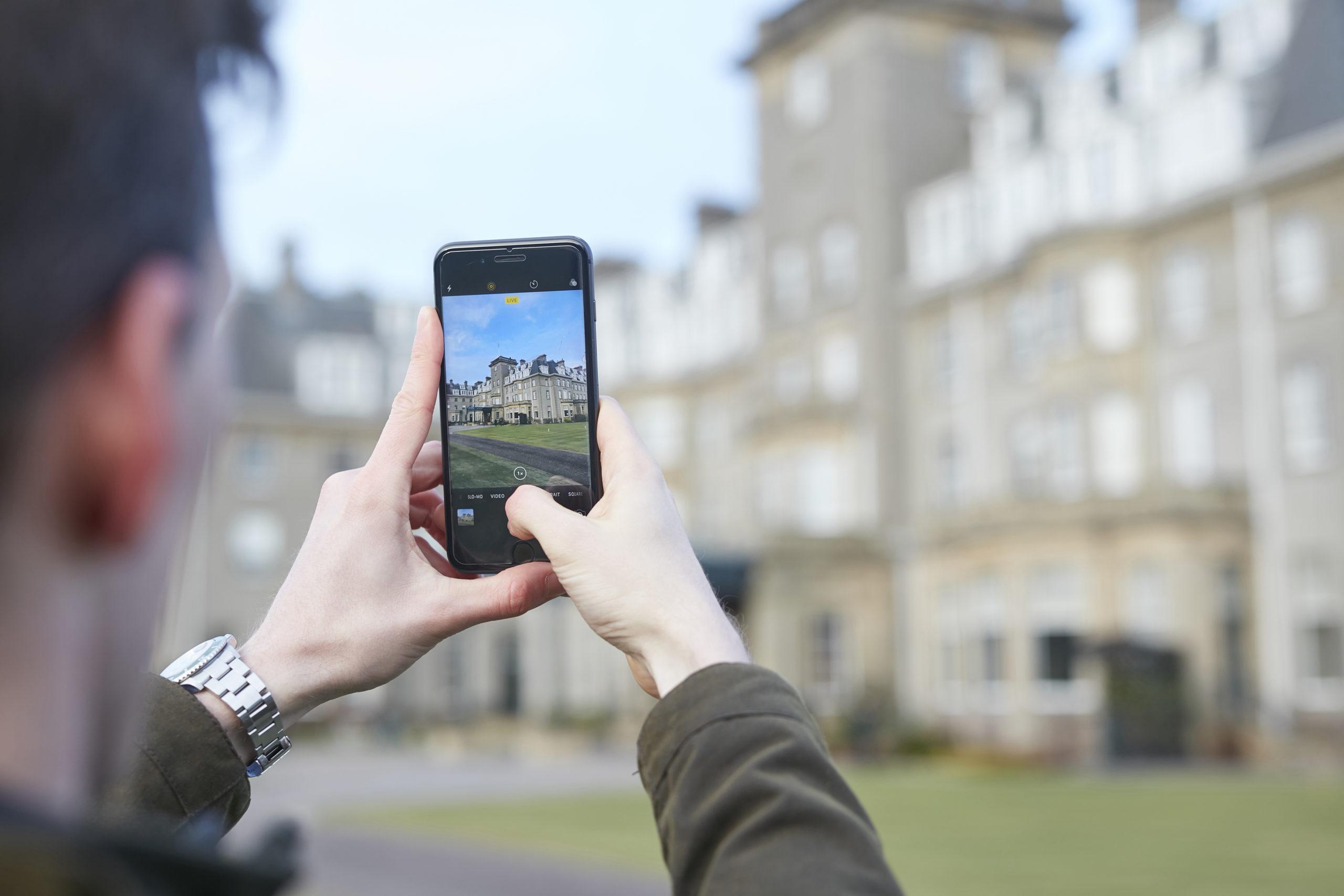 Golfspiel in Schottland Gleneagles Golfreise Mobile