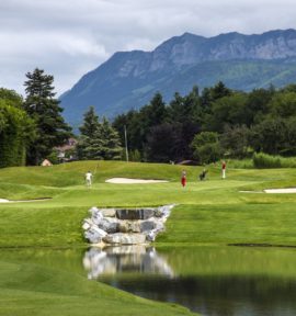 Evian Golf Course Mountain View