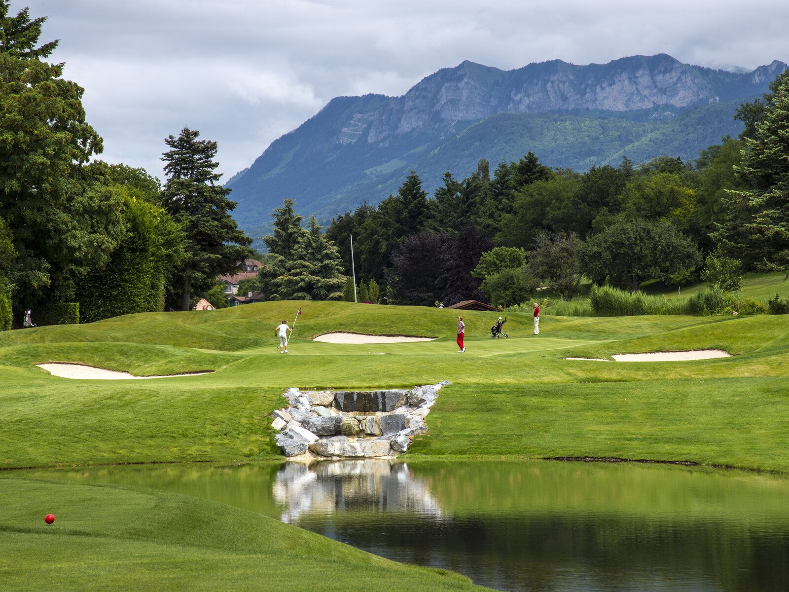 Evian Golf Course Mountain View