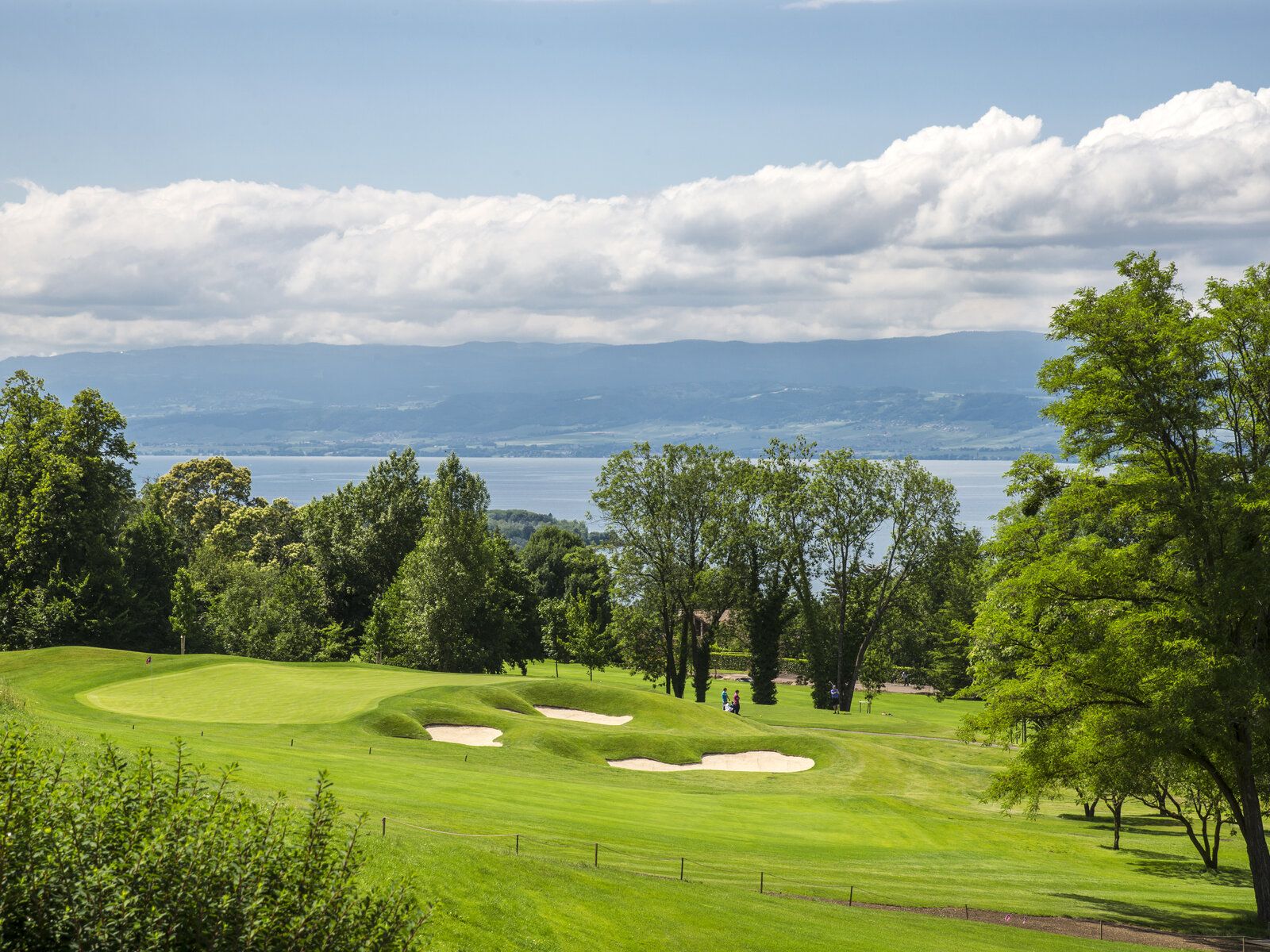Evian Golf Course Lake View